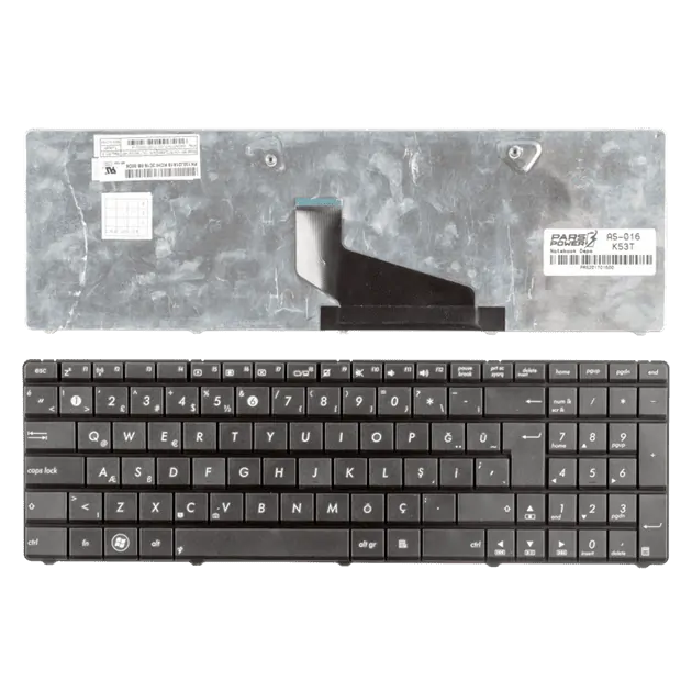 Asus A53B Notebook Klavye (Siyah TR)