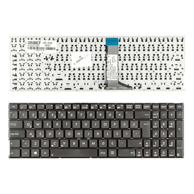 Asus 0KN0-N31TU3212, 0KNB0-6108TU0012 Notebook Klavye (Siyah TR)