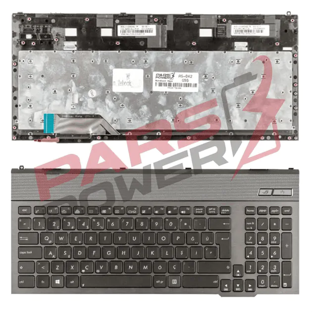 Asus 0KN0-MK1TU21 Notebook Klavye (Kasalı Işıklı Siyah TR)
