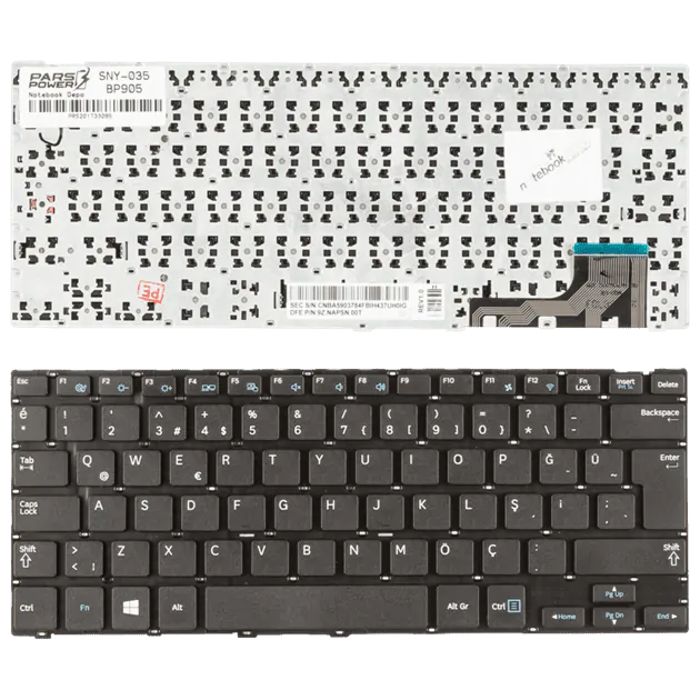 Samsung Np5915 Notebook Klavye (Siyah TR)