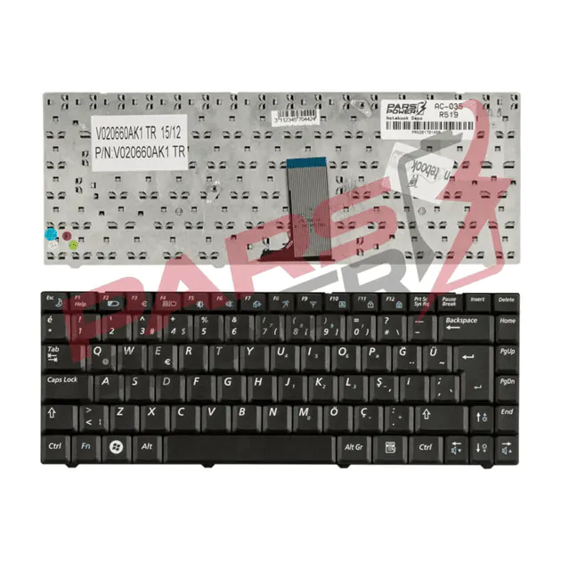 Samsung NP-R518 Notebook Klavye (Siyah TR)