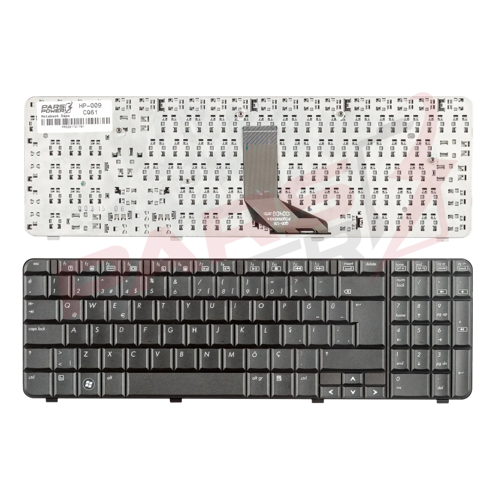 Hp 0P06, PK37B006900 Notebook Klavye (Siyah TR)