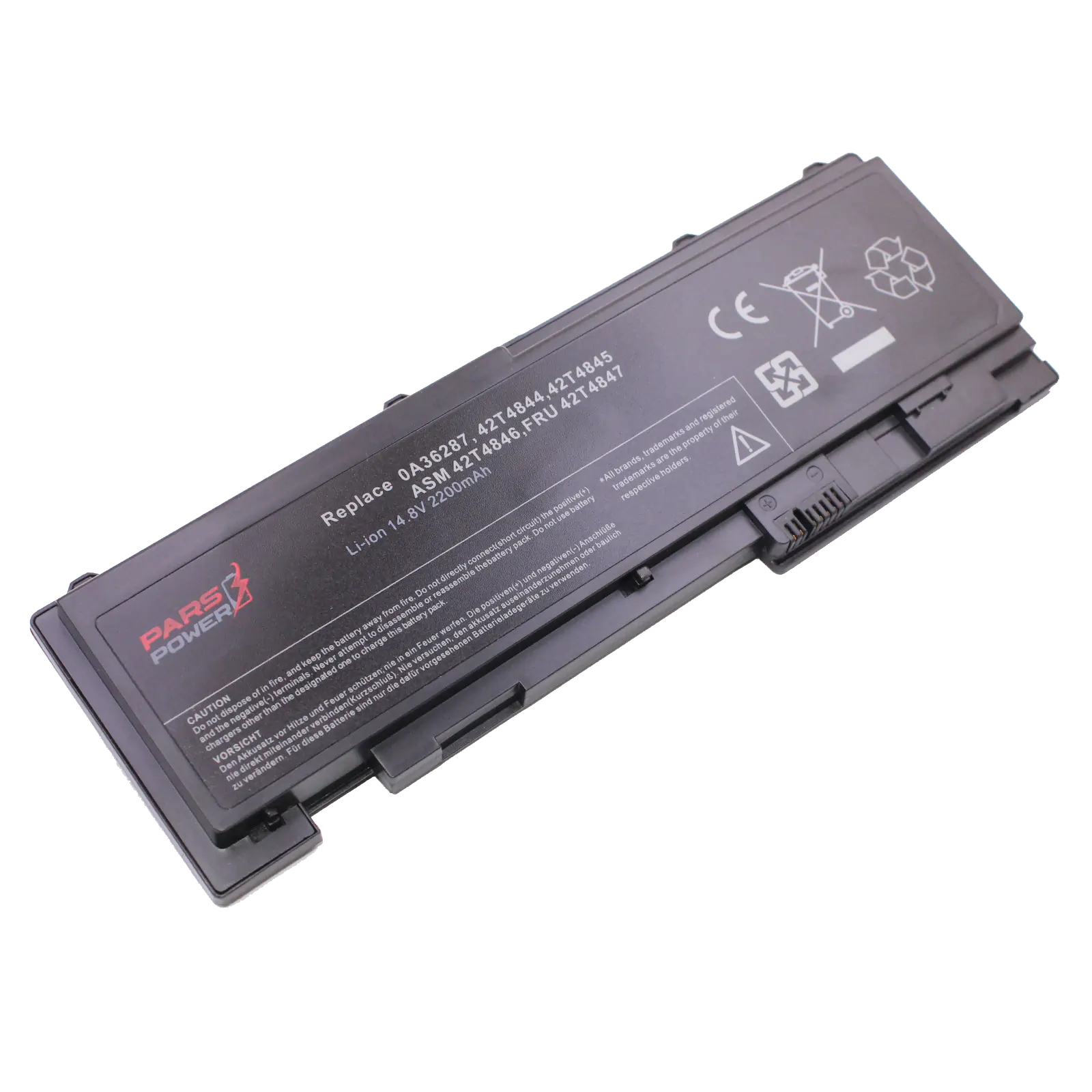 Lenovo 0A36287, 0A36309, 4171-A13 Batarya - Pil (Pars Power)