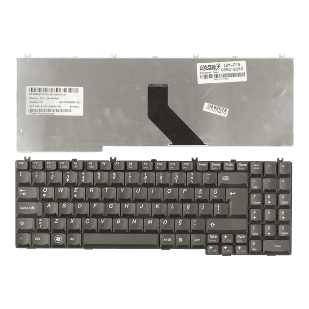 Lenovo 20023 Notebook Klavye (Siyah TR)