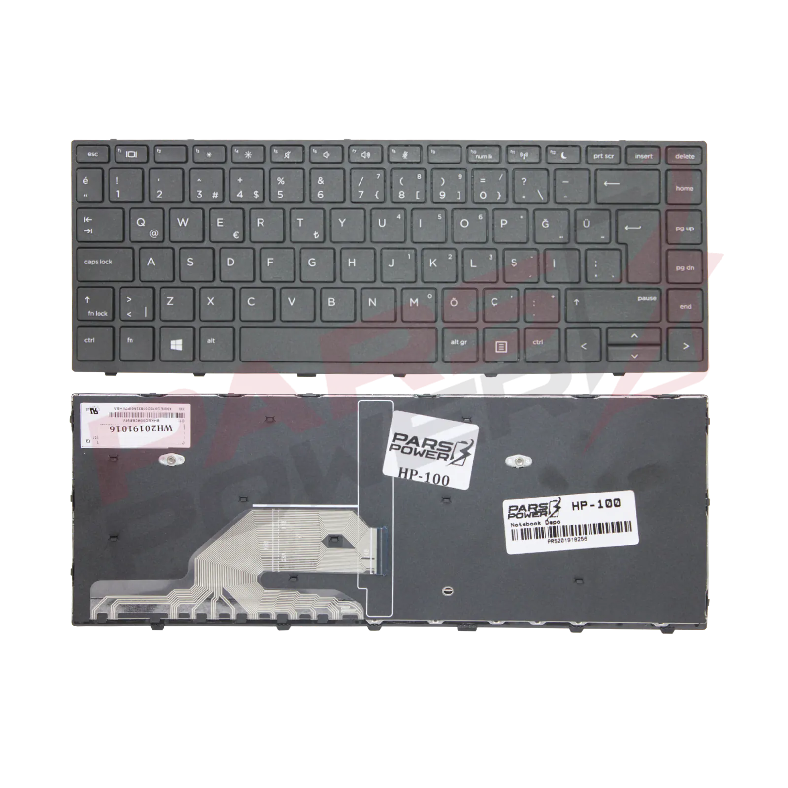 HP ProBook 430 G5 (2SX95EA) Notebook Klavye (Siyah TR)